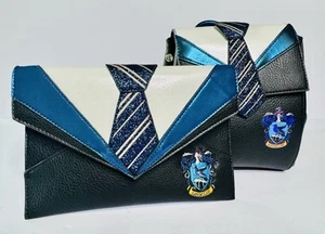 Harry Potter Ravenclaw Uniform Mini Backpack AND Clutch (NWT) By Danielle Nicole - Picture 1 of 24