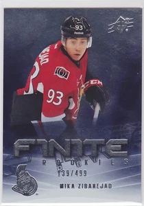 2011 11-12 SPx Finite Rookies #F5 Mika Zibanejad RC Rookie 139/499 - Picture 1 of 1