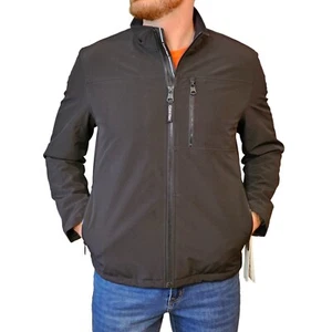 Calvin Klein Men's Jacket Softshell Infinite Stretch Black Medium - Picture 1 of 7