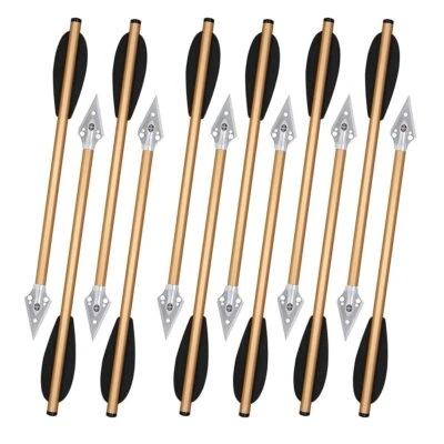 12-48X 6.3 inch Aluminium Crossbow Bolts Arrows for 50-80lb Pistol Mini Crossbow - Image 1 of 4