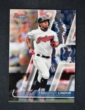 2020 Bowman's Best Base #44 Francisco Lindor - Cleveland Indians