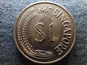 Singapore Republic 1 Dollars Coin 1967