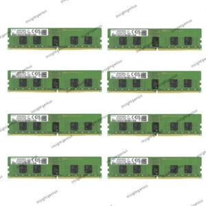 Samsung（8 x 16GB）128GB 4800MHz Server Memory PC5-38400 DDR5 RDIMM 1Rx8 ECC RAM - Picture 1 of 4