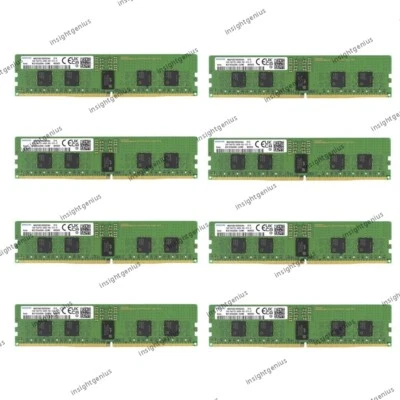 Samsung（8 x 16GB）128GB 4800MHz Server Memory PC5-38400 DDR5 RDIMM 1Rx8 ECC RAM - Image 1 of 4