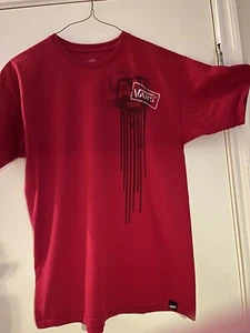 Vans Red T-shirt Fits L or XL 20x27 Inches. - Picture 1 of 4