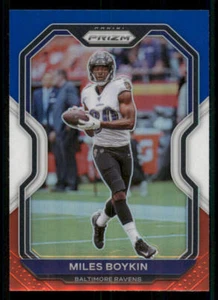 2020 Panini Prizm Prizms Red White and Blue #40 Miles Boykin - Picture 1 of 2