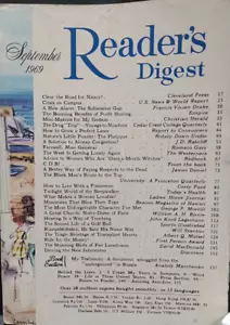Readers Digest - September, 1969 - Picture 1 of 6