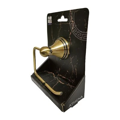 Portarotolo bronzo linea Athena in lega metallica marca feridras portarotolo bag