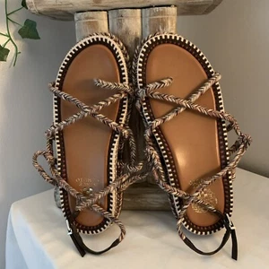 Vince Camuto Krubien | Rope Sandals | Multi Brown Color | NWOT Women’s Size 8M - Picture 1 of 13
