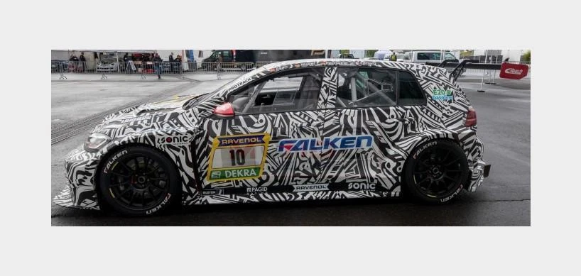 1:43 SPARK Volkswagen Golf Gti Tcr Dsg #10 Nurburgring 2024 Asari Wasel SG944 - Immagine 1 di 2