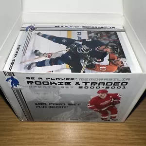 2000-01 BE A PLAYER ROOKIE AND TRADED UPDATE WERKSEITIG KOMPLETTES SET keine Erinnerungsstücke - Bild 1 von 1
