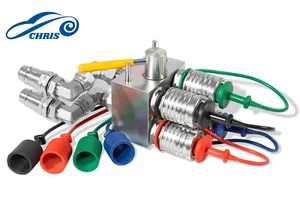 Manual Hydraulic Multiplier, SCV Splitter/Diverter Valve Kit, 2 Circuits, 20 GPM - Picture 1 of 6