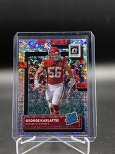 2022 Donruss Optic Rated Silver Circles Prizm 124/125 George Karlaftis Rookie RC