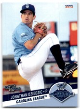 2014 CHOICE CALIFORNIA LEAGUE JONATHAN DZIEDZIC WILMINGTON BLUE ROCKS #2