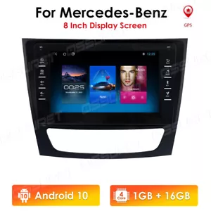 Android 10 Autoradio Für Mercedes-Benz E Klasse W211 W463 CLS W219 GPS WIFI BT - Bild 1 von 11