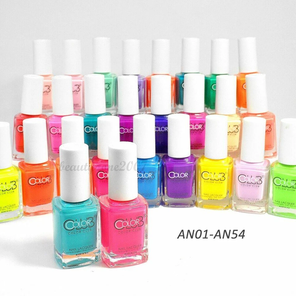 Color Club Poptastic Collection Neon Nail Polish 0.5oz *Choose any one* - image 1 of 1