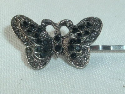 VINTAGE BUTTERFLY BOBBY PIN HAIR UP DO ACCESSORY  - Image 1 of 3