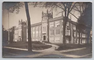 RPPC LA GRANGE, ILLINOIS, Cossitt Avenue School - Bild 1 von 2