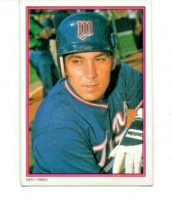 8 tarjetas de béisbol de primera base de los gemelos de Minnesota 1988 edición de coleccionista Kent Hrbek - Imagen 1 de 2