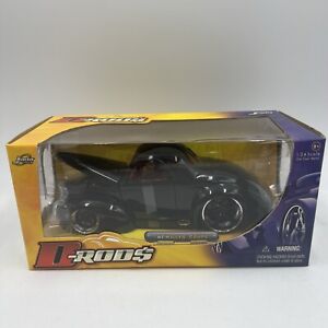 1941 Willy's Custom Coupe 1/24 Scale by Jada D-Rods Black