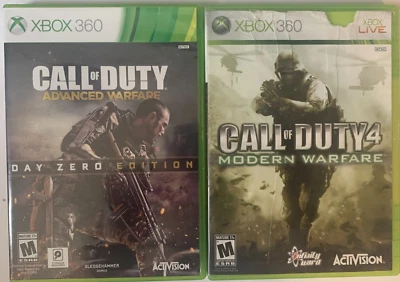 Call of Duty 2 Game Lot: Microsoft XBOX 360: First Person Shooter: FPS Game Lot - Image 1 of 4