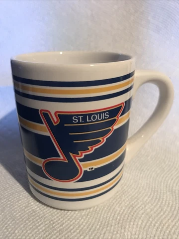 Vintage St Louis Blues Coffee Mug Official License NHL Product 1991 AMK Cover