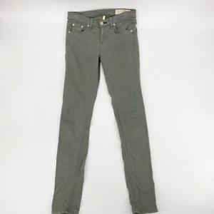 Rag & Bone The Skinny Damenjeans Distressed Salbei grau Gr. 26 - Bild 1 von 9