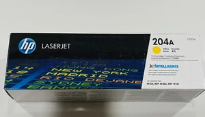 Brand New Genuine HP 204A CF512A Yellow Toner for M154 MFP M180 MFP M181 - Bild 1 von 5