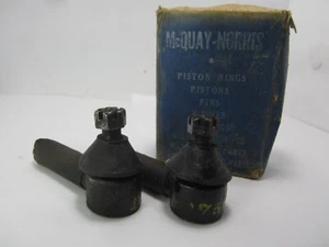 51-54 Henry J Corsair Deluxe Vagabond Tie Rod End Pair MCQUAY-NORRIS ES175 - Picture 1 of 5