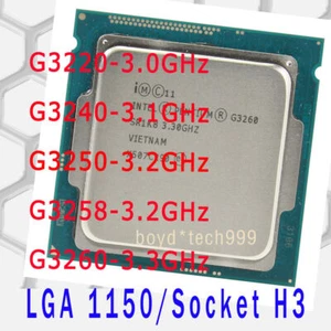 Intel Pentium G3220 G3240 G3250 G3258 G3260 LGA 1150/Socket H3 CPU Processor - Picture 1 of 6