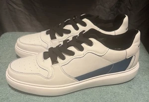 Zapatillas de cuero de dos tonos KARL LAGERFELD PARIS - Imagen 1 de 6