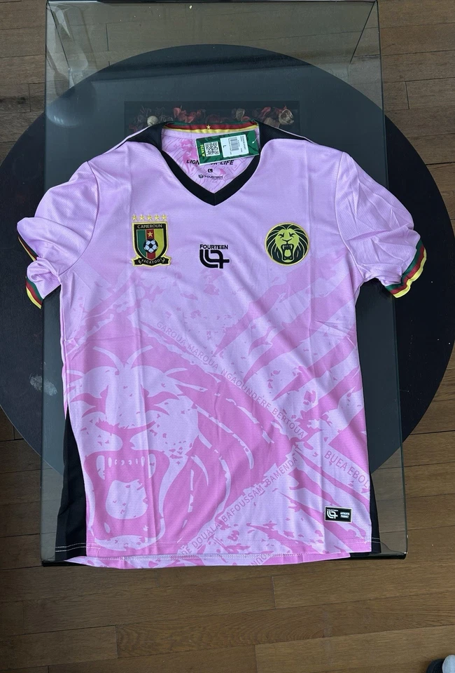 maillot cameroun Rose - Photo 1/1