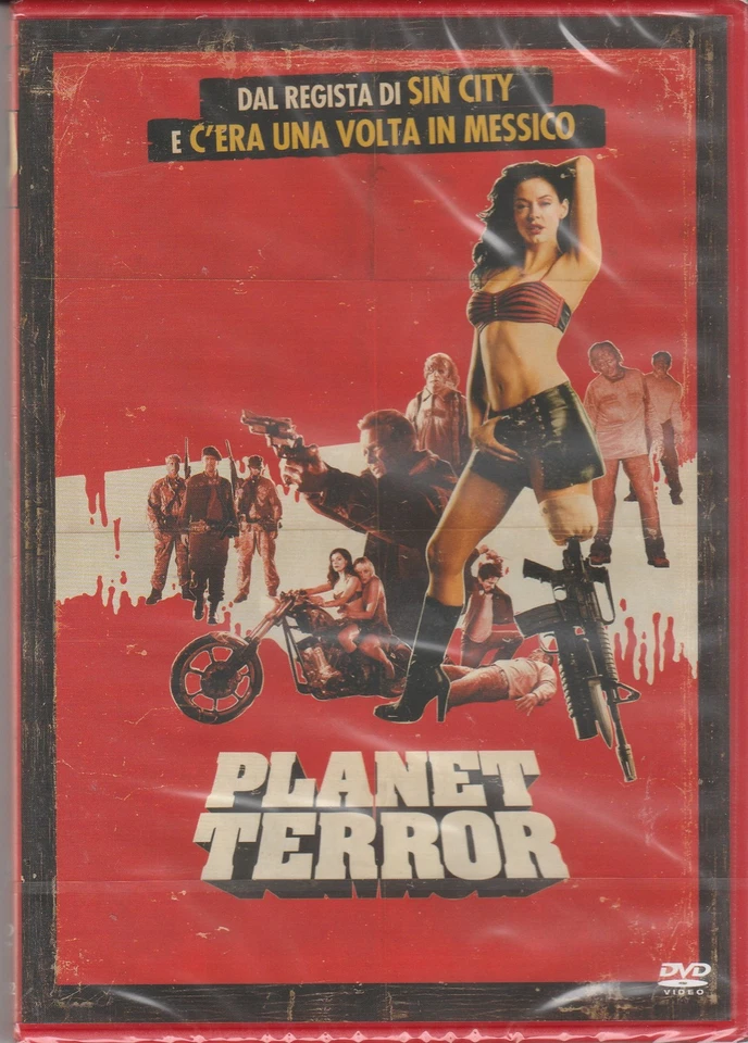 Dvd PLANET TERROR Robert Rodriguez Quentin Tarantino Bruce Willis nuovo 2007 - Immagine 1 di 2