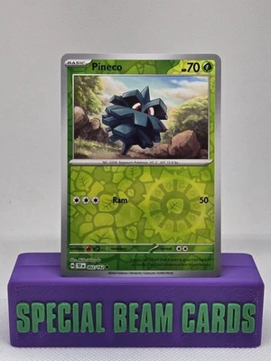 Pineco Reverse Holo SV05 Temporal Forces 002/162 Pokemon - Image 1 of 3
