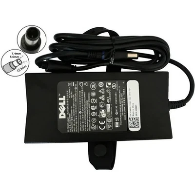 Cargador familiar original Dell 90W adaptador de CA DA90PE1-00 PA-3E WK890 ADP-90VH B Foto 1 de 4