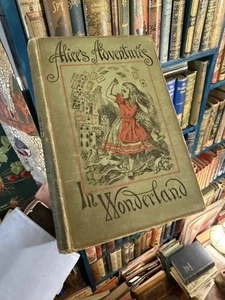 1887 Alice's Adventures in Wonderland : Lewis Carroll : 1st Peoples Edition - Picture 1 of 11