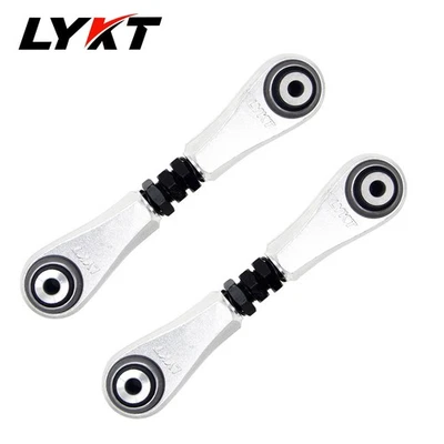 LYKT 2pcs Rear Adjustable Camber Arms for BMW335/330/328/325/135/128/M3/X1 13-15 - Imagem 1 de 4