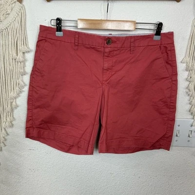 Pantalones Cortos Old Navy Todos los Días DK Coral Informales Mezcla de Algodón Talla 10 Foto 1 de 4
