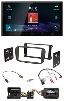 JVC USB Bluetooth 2DIN DAB Lenkrad Autoradio für Ford S-Max Mondeo 2007-2014 sch - Bild 1 von 4