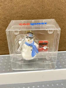 2023 Carquest Auto Parts Christmas Ornament Snowman With Toolbox New - Picture 1 of 6