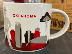 Starbucks You Are Here Collection Oklahoma Ceramic Mug 2016 - Picture 1 of 11