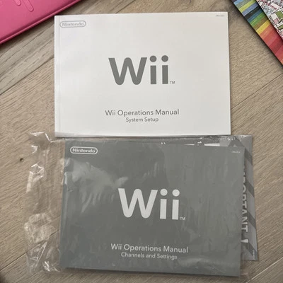 Wii Operations Manual Channel & Settings System Setup - Image 1 of 4