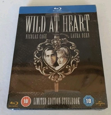 WILD At Heart - Nicolas Cage Limited Edition UK Blu Ray Steelbook NEW SEALED - Image 1 of 2