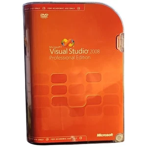 Microsoft Visual Studio Professional 2008 SQL Server Dev 2008 Academic Edition - Picture 1 of 4