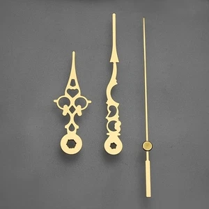 1 Set Puntatore Metallo Alluminio Orologio Quarzo Ore, Minuti, Secondi Lancette - Foto 1 di 7