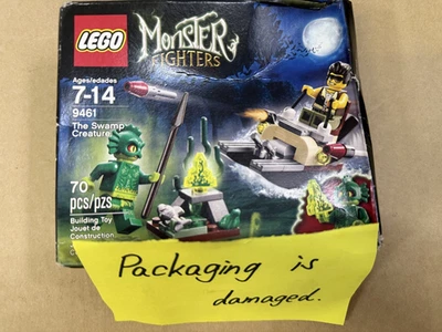 LEGO Monster Fighters 9461 The Swamp Creature - Damaged Box and Sealed - New - Image 1 of 2