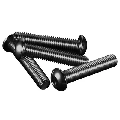 M5*40 Button Head Socket Cap Bolts Screws, Carbon Steel, Allen Hex Drive, Ful... - Image 1 of 4