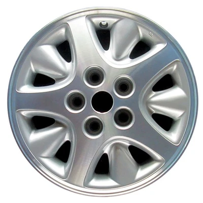 Llanta Dodge Plymouth Caravan Grand Voyager 15 1996-2000 OEM plateada OE 2071 Foto 1 de 4