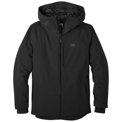 Chaqueta de invierno para hombre Outdoor Research Snowcrew, negra, mediana Foto 1 de 4