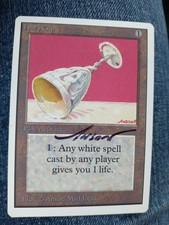 Ivory Cup Unlimited ed Signed by Anson Maddocks Magic the Gathering
